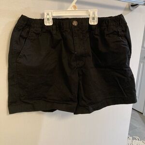 Chubbies Mens Shorts 5.5" Original Stretch Twill Large Black
